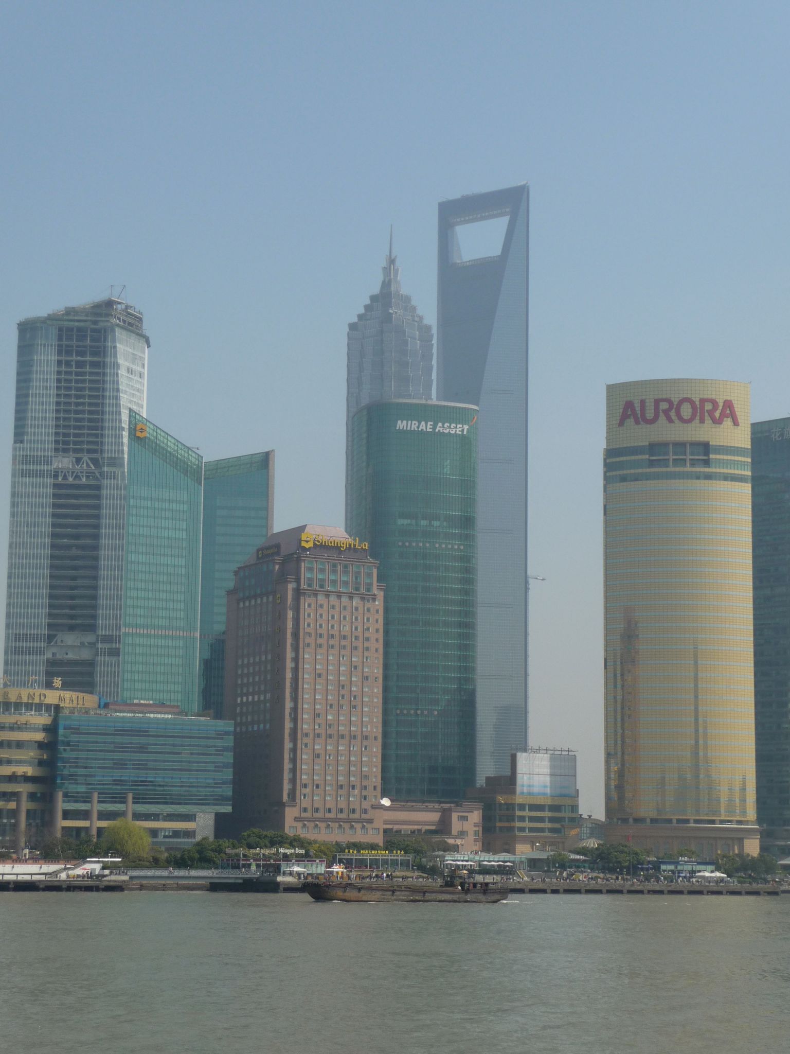 Pudong Towers with World Financial Center