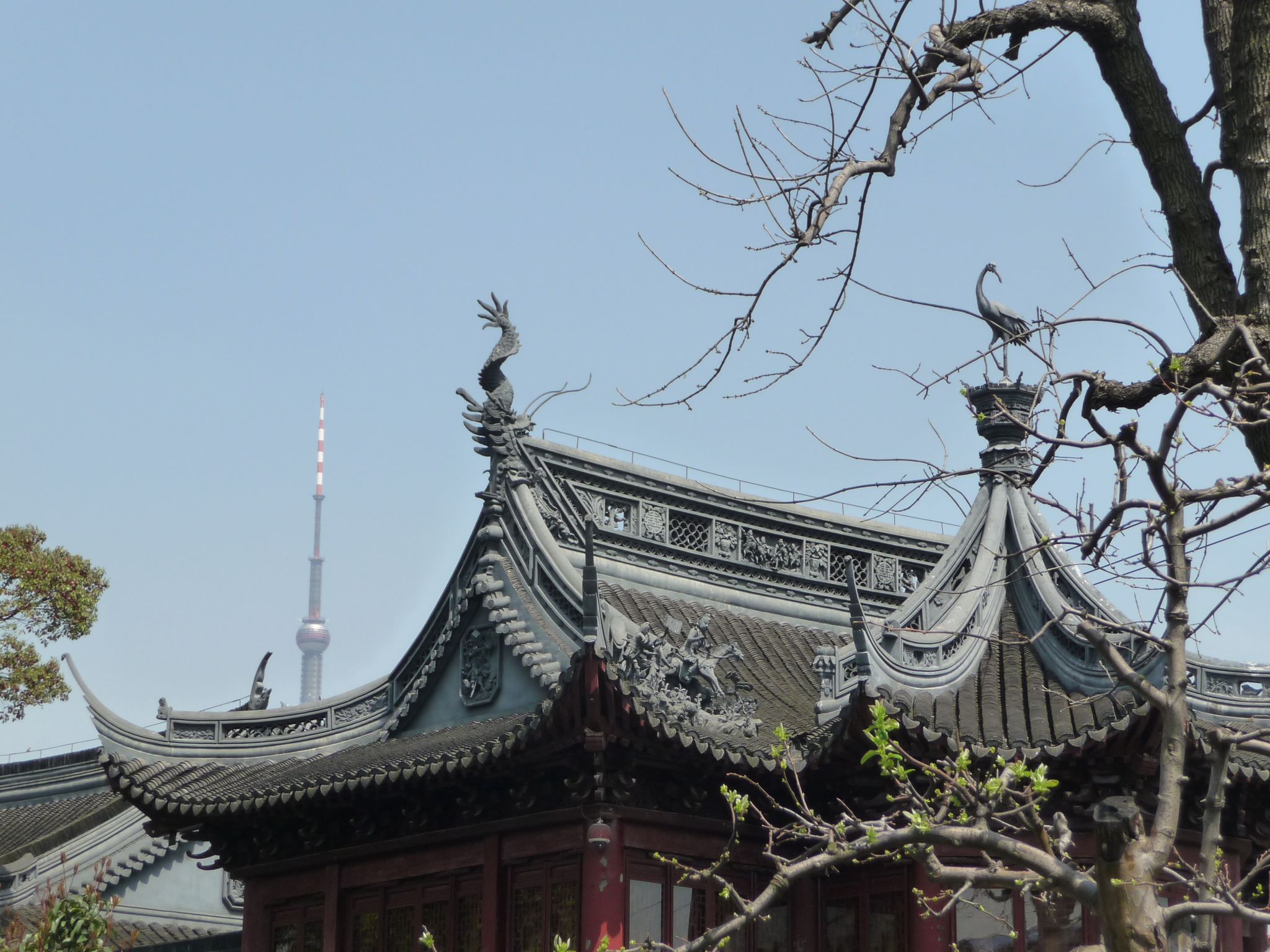 Shanghai - Yu Garden roof