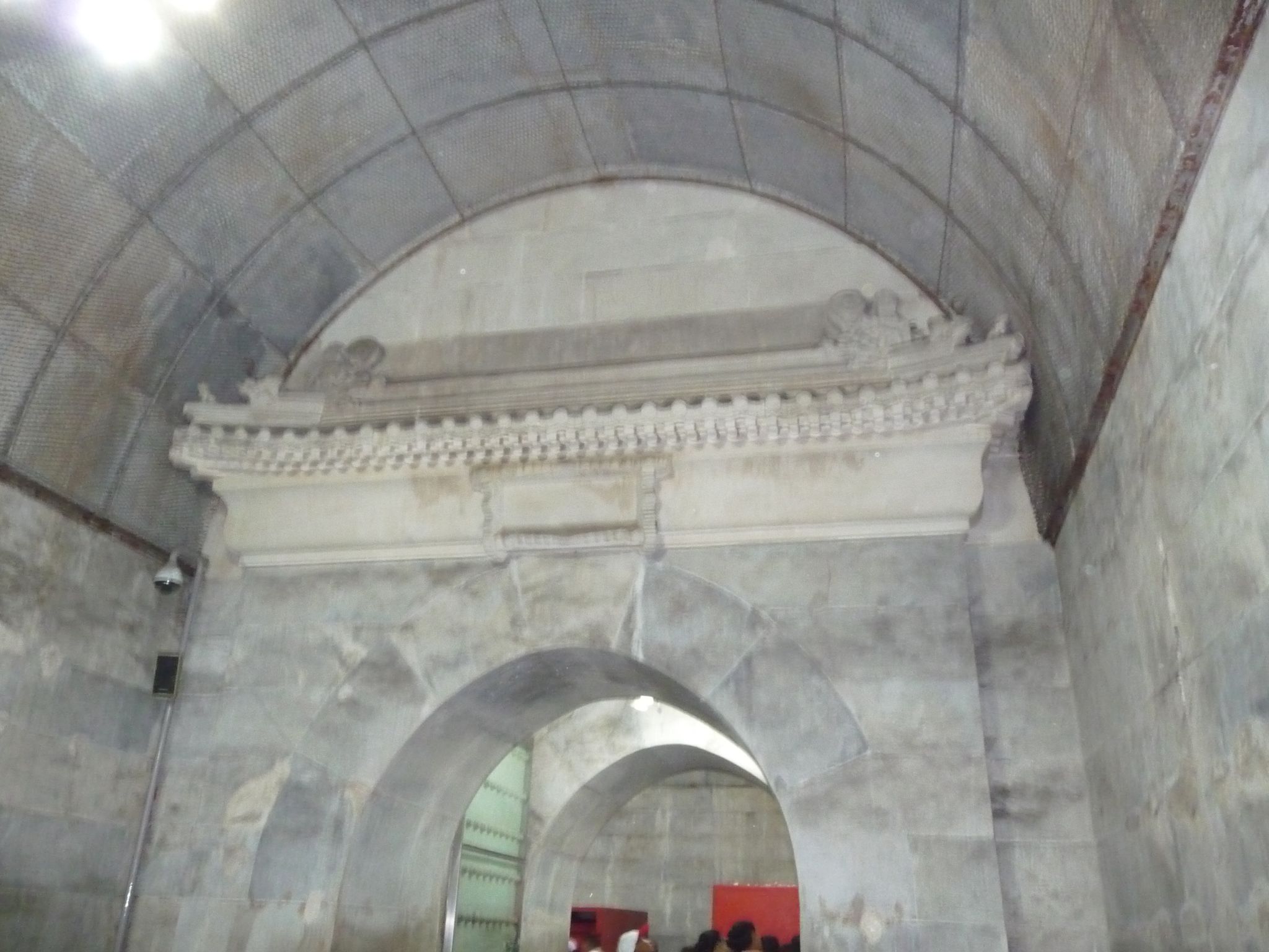 Ming tomb interior