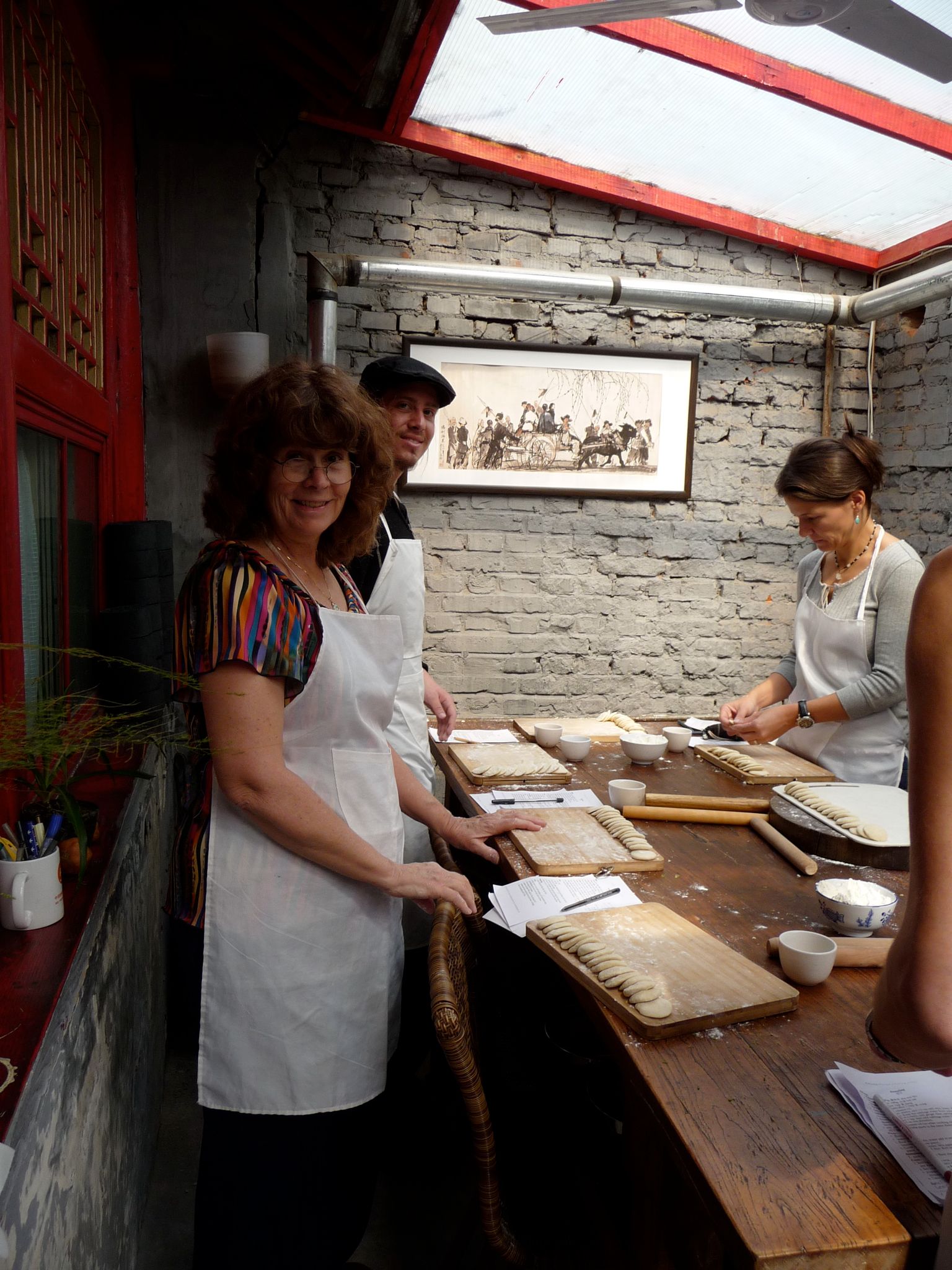 Making dumplings
