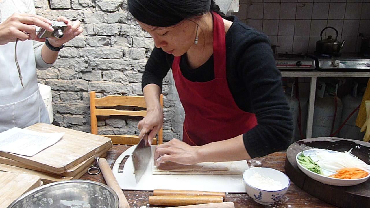 Cutting Noodles