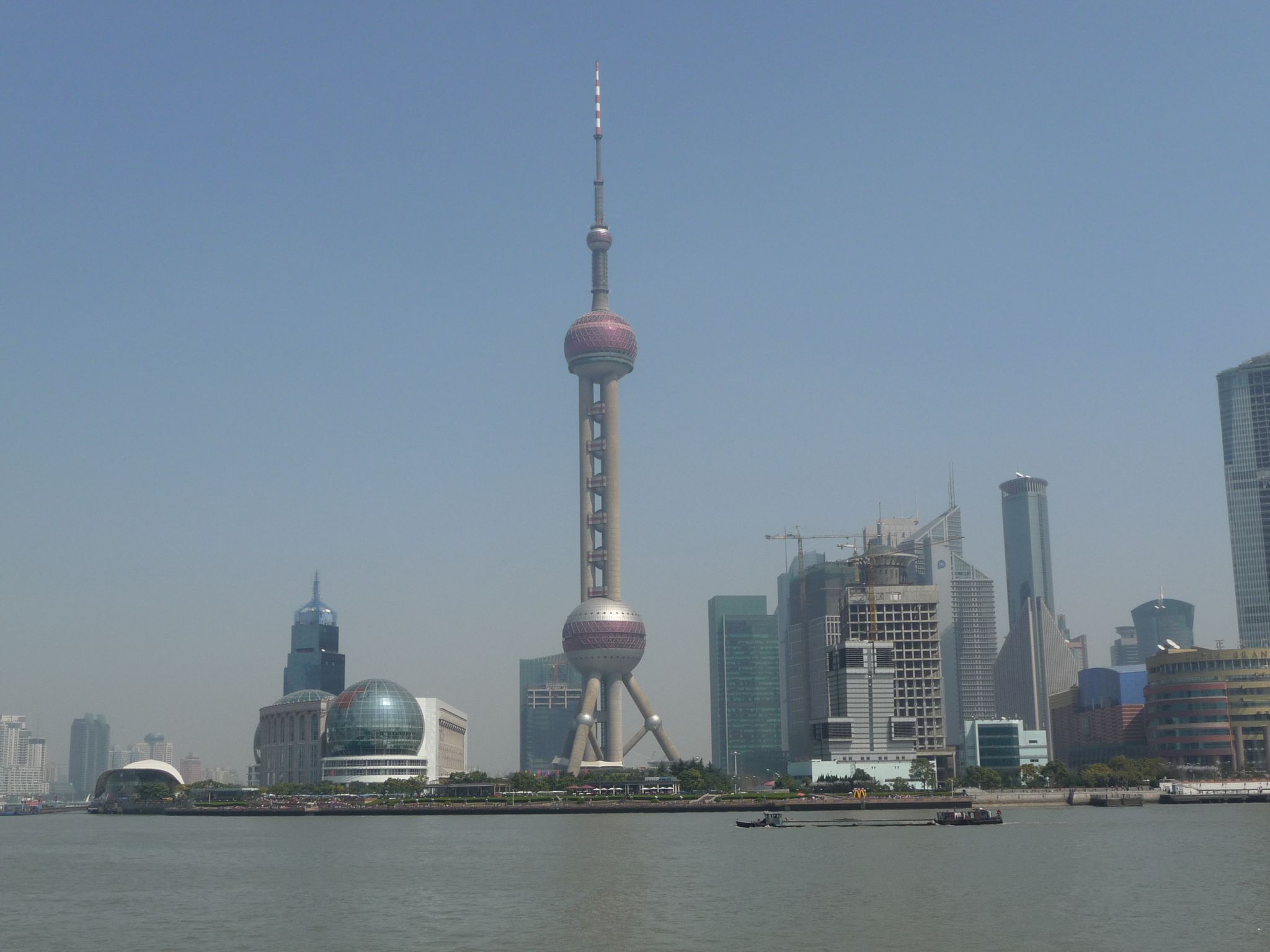 Oriental Pearl TV Tower in Pudong