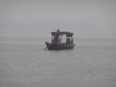 Huangzhou - West Lake boat