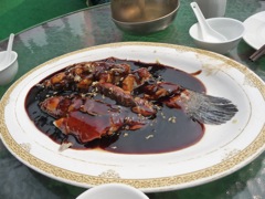 Huangzhou - West Lake fish for lunch