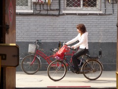 Hutong cyclist