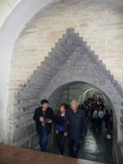 Ming tomb interior