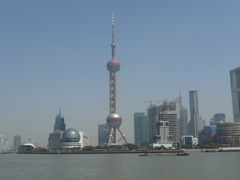 Oriental Pearl TV Tower in Pudong