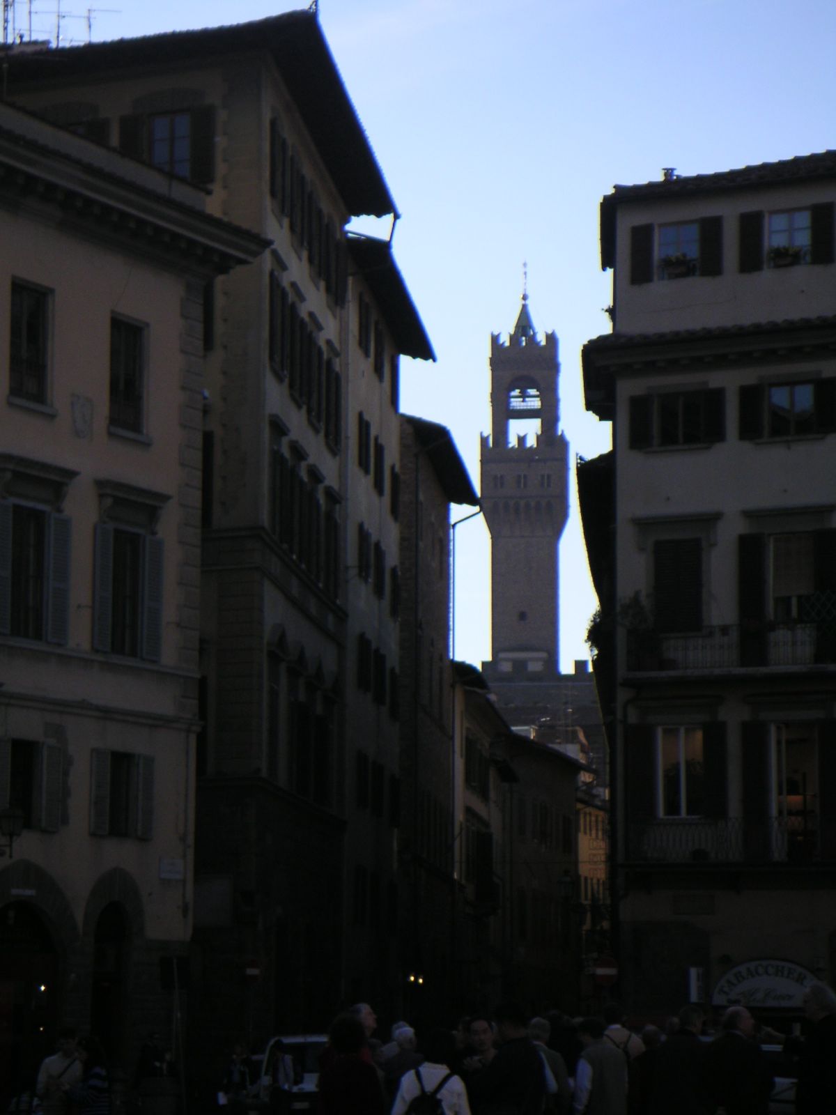 distant Palazzo Vecchio