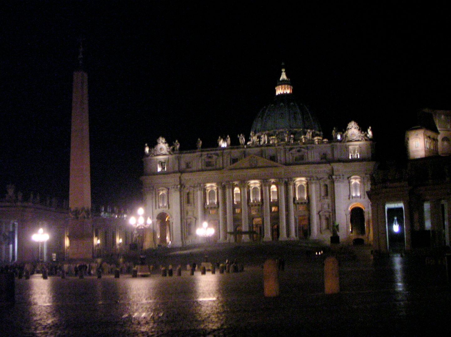 St. Peter's at night