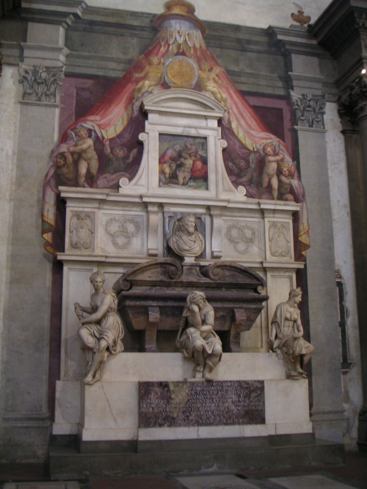 Santa Croce - Michelangelo's tomb