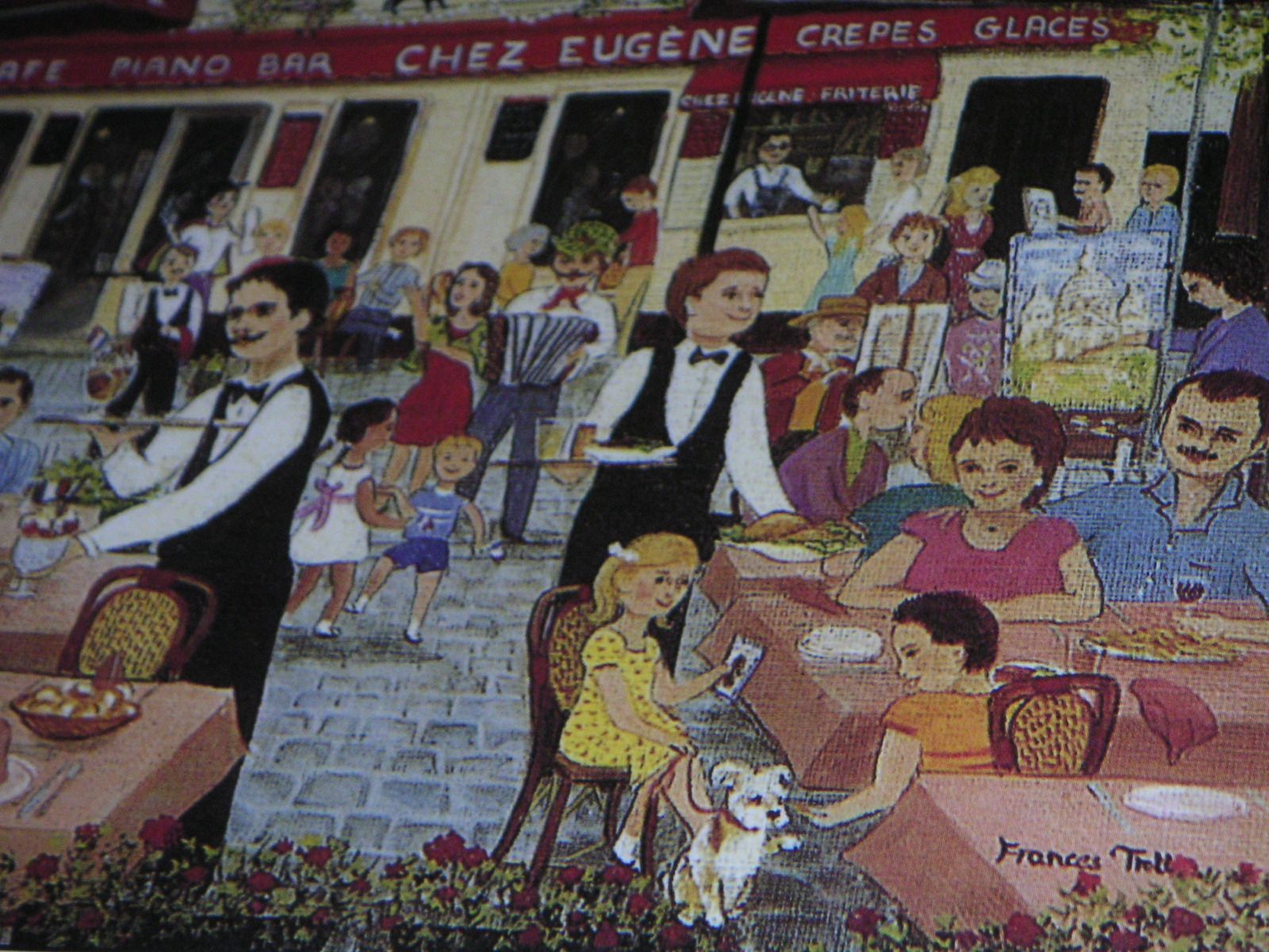Paris - Chez Eugene in Plaza du Tertre Calvaire