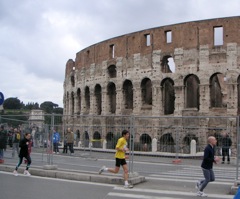 Coloseum and marathon