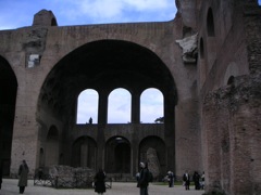 Roman Forum basillica