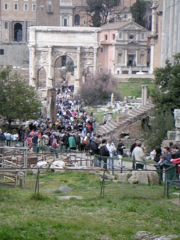 Roman Forum: Arch of Agustus