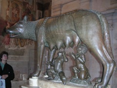 Pallazo dei Conservatori: twins