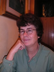 Mary at restaraunt near hotel