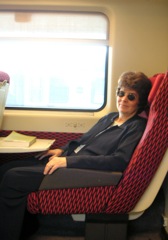 Mary on the EuroStar