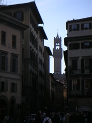 distant Palazzo Vecchio