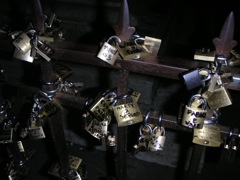Firenze - Ponte Vecchio - love locked away