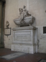 Santa Croce - Machiavelli's tomb