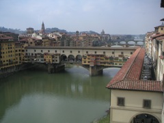 Firenze - Ponte Vecchio from Uffizi