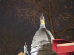 Paris - Sacre Coeur fr Plaza du Tertre Calvaire